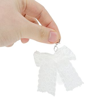 1Pair Lace Bow Design Shoelace Charms