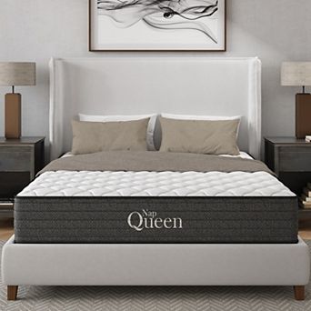 10 Inch Cooling Gel Hybrid Mattress Orthopedic Motion Isolation Water Resistant Bed