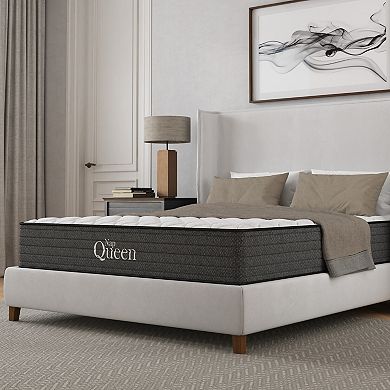 12 Inch Size Cooling Gel Hybrid Mattress Orthopedic Motion Isolation Adjustable Base Ready