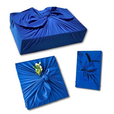 Set of 3 Reusable Cloth Furoshiki Gift Wrap