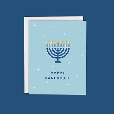 Hanukkah Greeting Card. Boxed Set Matte Cardstock