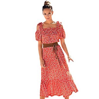 Lascana Women's Floral Pattern Dress