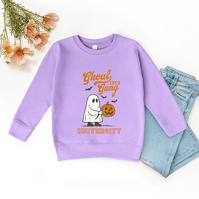 Ghoul Gang University 1950 - Toddler Graphic Sweatshirt