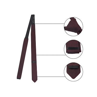 Knitted Neckties for Men Regular Tie Heart Print Ties