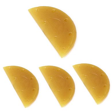 4 Pcs Rubber Shoes Boots Heels Sole Repair Plates Guard Mats