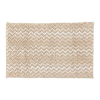 Bathroom Rugs Ultra Soft Absorbent Non Slip Machine Washable Chenille Bath Mat