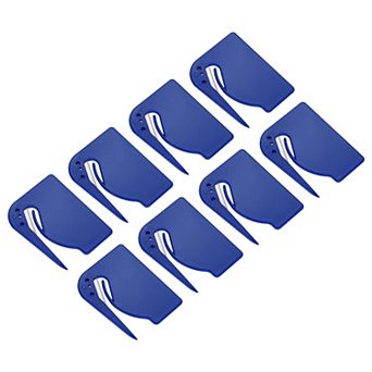 8 pc Stainless Steel Letter Opener, Portable Envelope & Package Slitter Tool for Office & Home