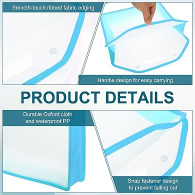 Scrapbook Paper Storage Expanding Folio for Holding Cardstock