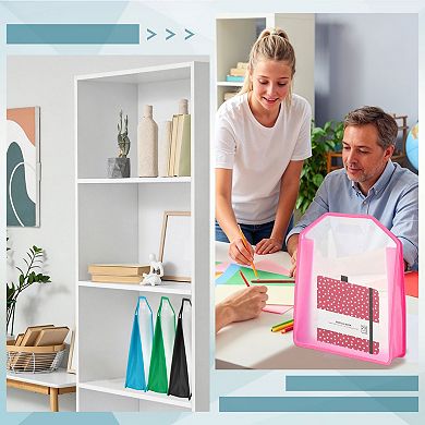 Scrapbook Paper Storage Expanding Folio for Holding Cardstock