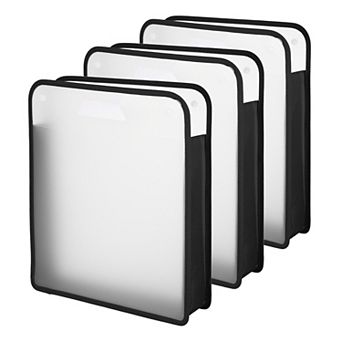 Scrapbook Paper Storage Expanding Folio for Holding Cardstock