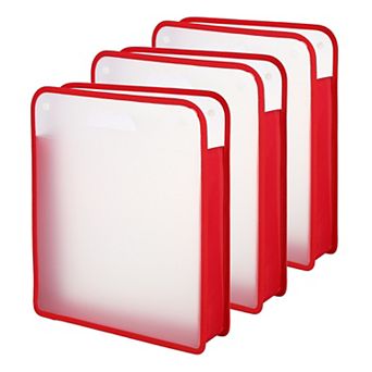 Scrapbook Paper Storage Expanding Folio for Holding Cardstock