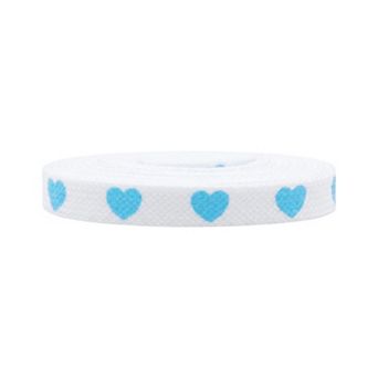 1 Pair Heart Printed Cute Flat Shoelaces for Sneakers 39.4"