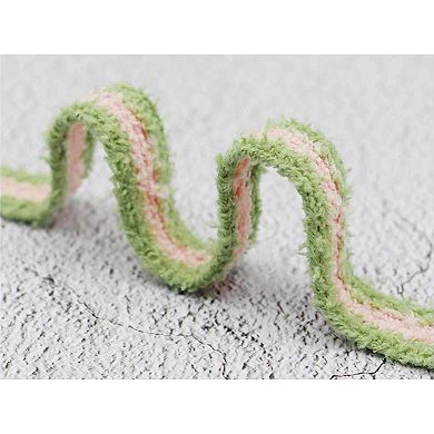 2 Pairs Flat Colored Shoelaces Soft Wide Fluffy Shoestrings for Sneakers 47.24"