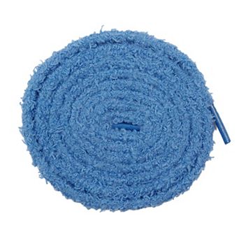 1 Pair Round Fuzzy Shoe Laces Fluffy Fat Soft Shoelaces for Shoes 55.12"
