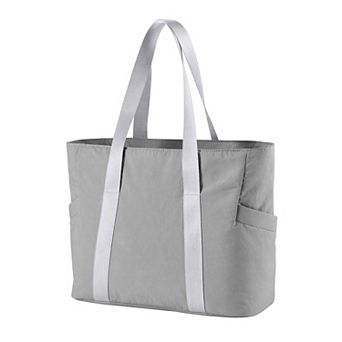 Casual Nylon Tote Bags for Women with Soft Gathered Design and Reinforced Webbing Handles