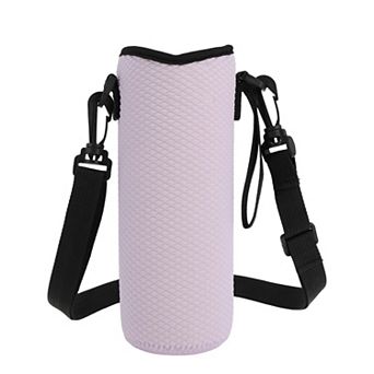 33.81oz Embossed Crossbody Cup Holder Cup Sleeve
