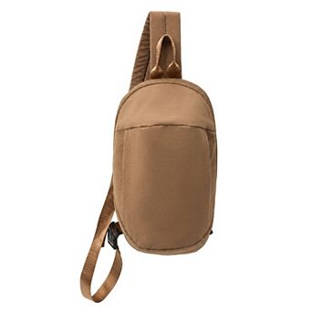 Simple Urban Crossbody Sling Bags with Adjustable Buckle Strap and Spacious Interior