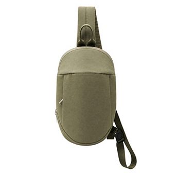 Simple Urban Crossbody Sling Bags with Adjustable Buckle Strap and Spacious Interior