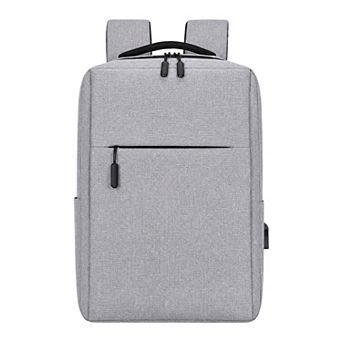 Unisex Slim Business Laptop Backpack with Adjustable Straps for Work Travel Daily Use