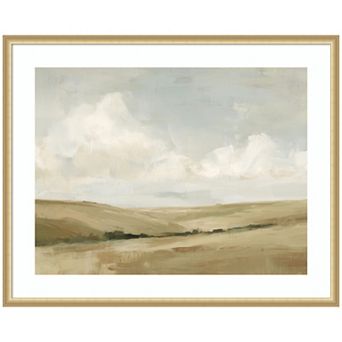 Whispering Meadows II by Amy Lighthall Framed Wall Art Print