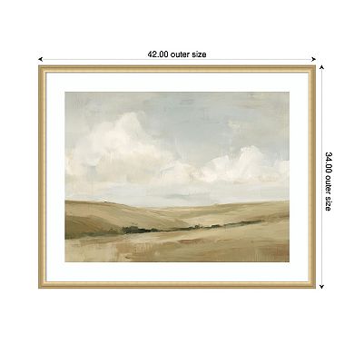 Whispering Meadows II by Amy Lighthall Framed Wall Art Print