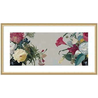 Romantic Blooms by Mary Sparrow Framed Wall Art Print