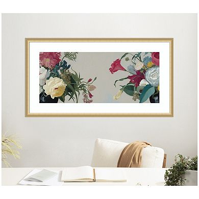 Romantic Blooms by Mary Sparrow Framed Wall Art Print