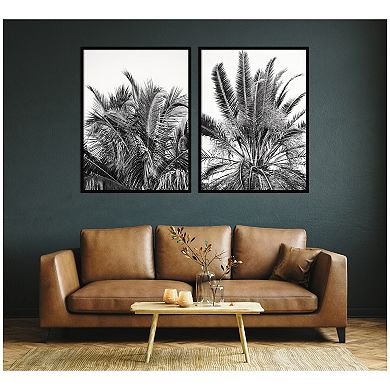 Palm No. 13 & 15 2 Piece Framed Wall Art Print Set by Alicia Bock