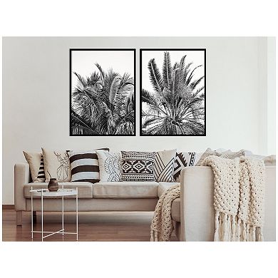 Palm No. 13 & 15 2 Piece Framed Wall Art Print Set by Alicia Bock