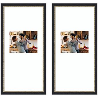 Belmont Black Photo Frame Set