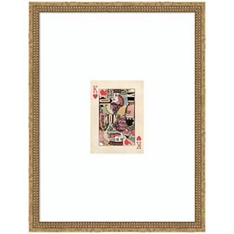 King for Now FC by Felicia Dadak Framed Wall Art Print