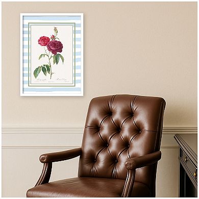 Floral 1 by Megan Ryan Framed Mounted Canvas Wall Art Print
