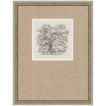 Felling of Trees Jakob Becker by Nostalgia Prints Framed Wall Art Print