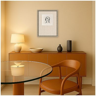 Nadia aux cheveus lisses by Matisse Framed Wall Art Print