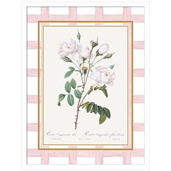 Floral 3 by Megan Ryan Framed Mounted Canvas Wall Art Print
