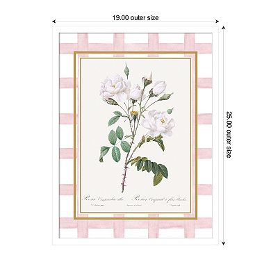 Floral 3 by Megan Ryan Framed Mounted Canvas Wall Art Print
