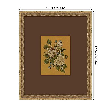 Floral 3 by Annie Quigley Framed Wall Art Print