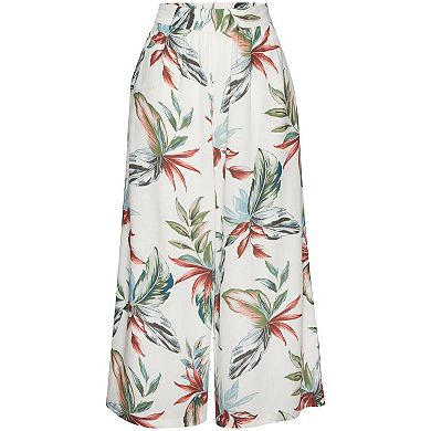 Lascana Women's Tropical Print Culottes