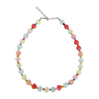 Fashion Beaded Necklace Colorful 1 pc