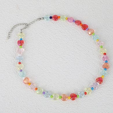 Fashion Beaded Necklace Colorful 1Pc
