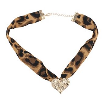 Leopard Pendant Necklace 1 pc