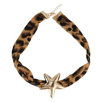 Leopard Pendant Necklace 1 pc