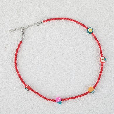 Fruit Beaded Necklace 1 Pc