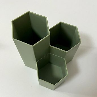 Triangular Pen Holder and Pencil Organizer for Desk Accessories