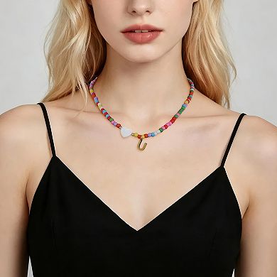 Collarbone Necklace Colorful 1Pc