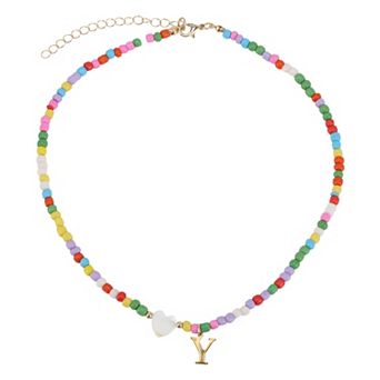 Collarbone Necklace Colorful 1 pc