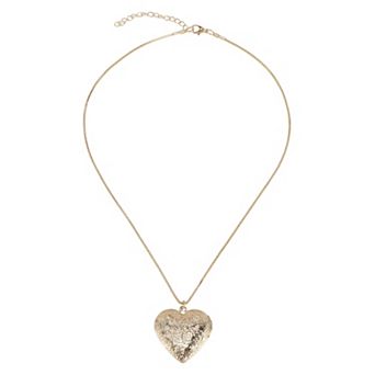 Pendant Necklace Gold Tone 1 pc