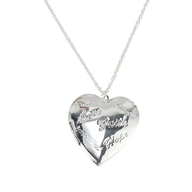 Pendant Necklace Silver Tone 1Pc