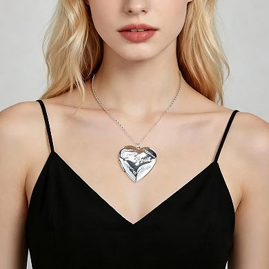 Pendant Necklace Silver Tone 1Pc
