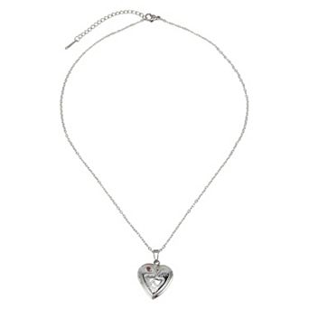 Heart Pattern Pendant Necklace 1 pc